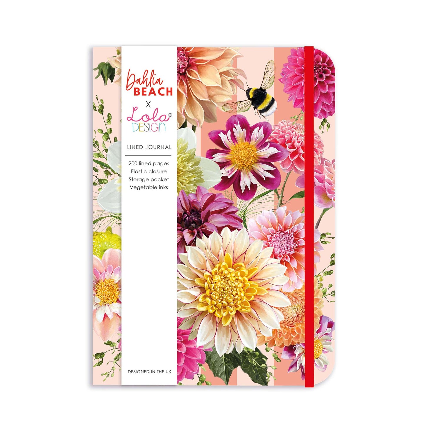 Dahlia Beach x Lola Design muistikirja