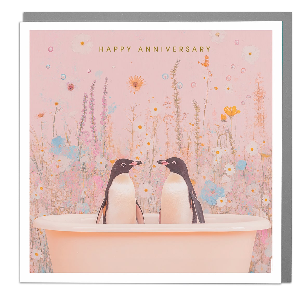 Pingviinit Anniversary kortti