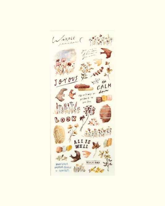 Warble sticker 81633 tarra-arkki
