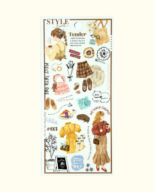 Style Cafe look 82307 tarra-arkki