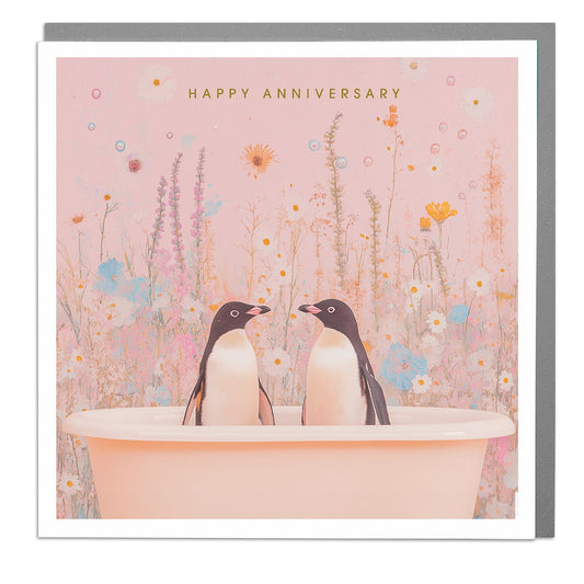 Pingviinit Anniversary kortti