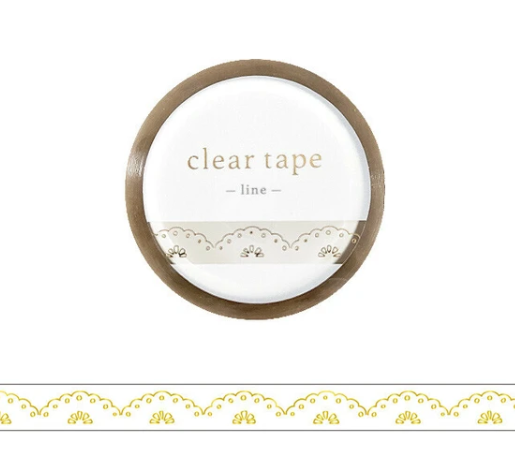 Foil line washi teippi